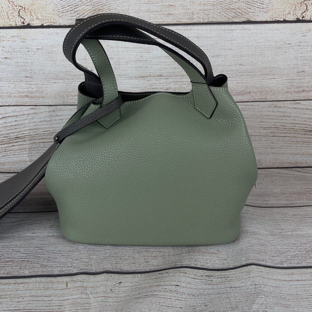 Palla Women's A-Bag Plus Purse Reversible Olive Green Mocha Green - Picture 3 of 10